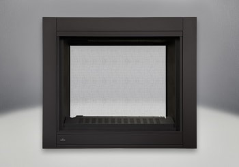 Double Sided See Through Gas Fireplace Model